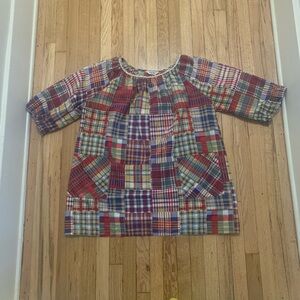 Vintage Patchwork Chore Dress